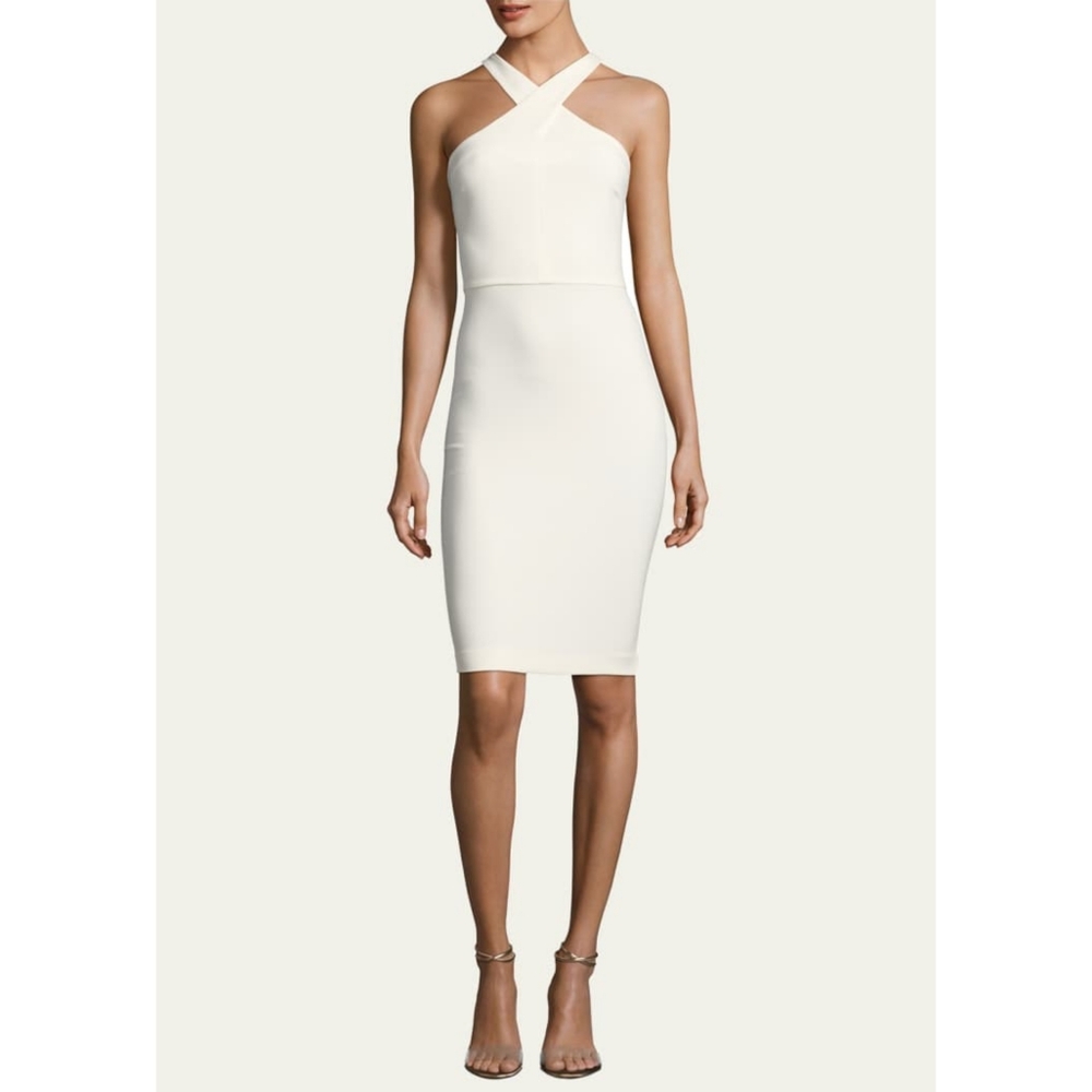 LIKELY Carolyn Halter-Neck Sheath Dress